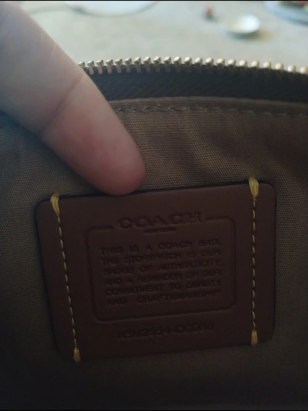 Coach classic wristlet